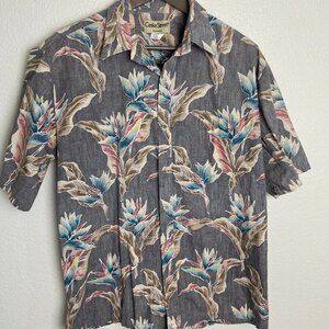 Vintage Cooke Street Honolulu men's Hawaiian shirt Size L